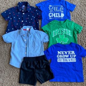 Boys bundle of 18-24 months clothing